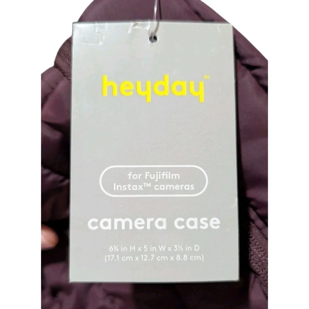 Heyday Camera Case For Fujifilm Instax Cameras & Storage 6.75 x 5 x 3.5 (Inches)